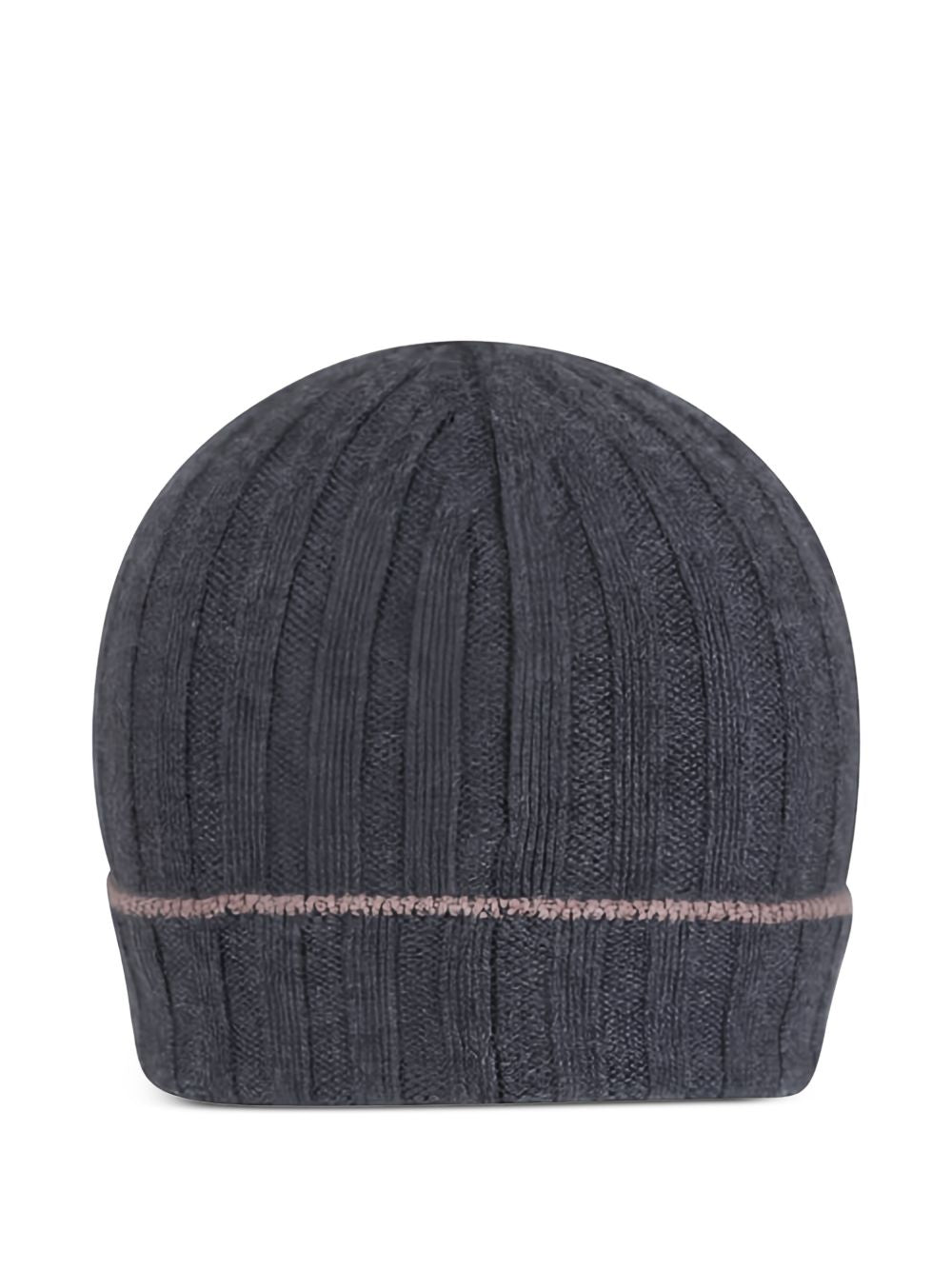 Cappello con logo in grigio 