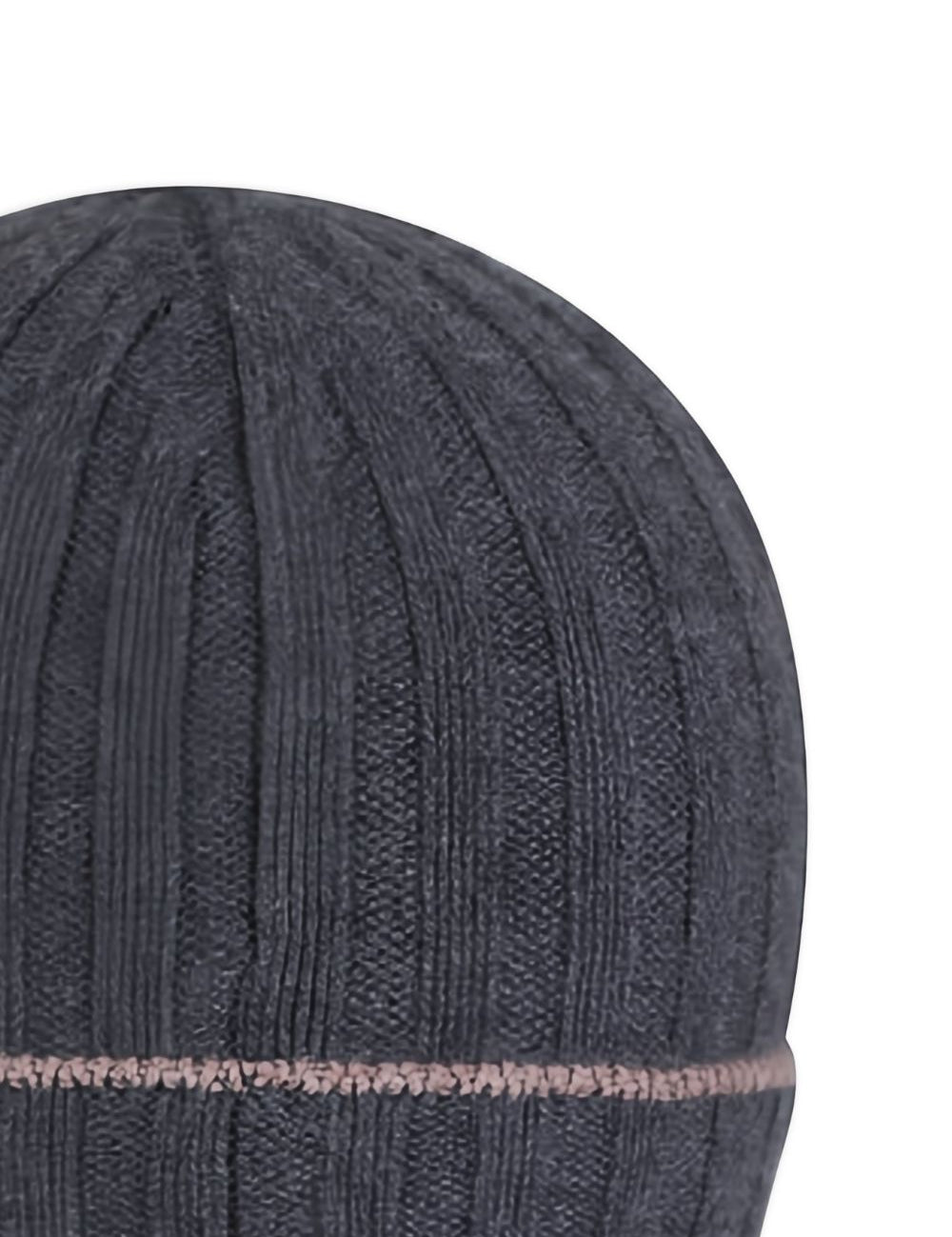 Cappello con logo in grigio 