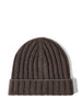 Brunello Cucinelli ribbed knit beanie in brown - men