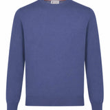 Maglia girocollo in blu 