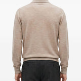 Polo in cotone grigio chiaro 