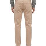 Jeans slim in denim in beige 