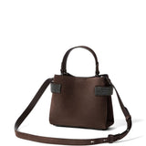Borsa Essence small in camoscio in marrone 