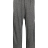 Pantaloni sportivi con coulisse in grigio 
