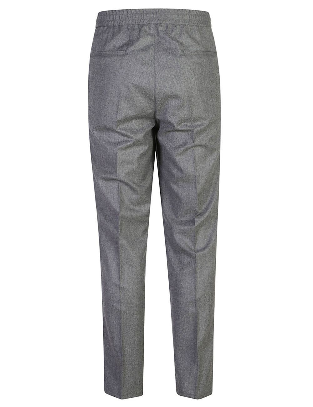 Pantaloni con coulisse in nero Brunello cucinelli - uomo 