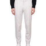 Pantaloni con coulisse  in grigio 