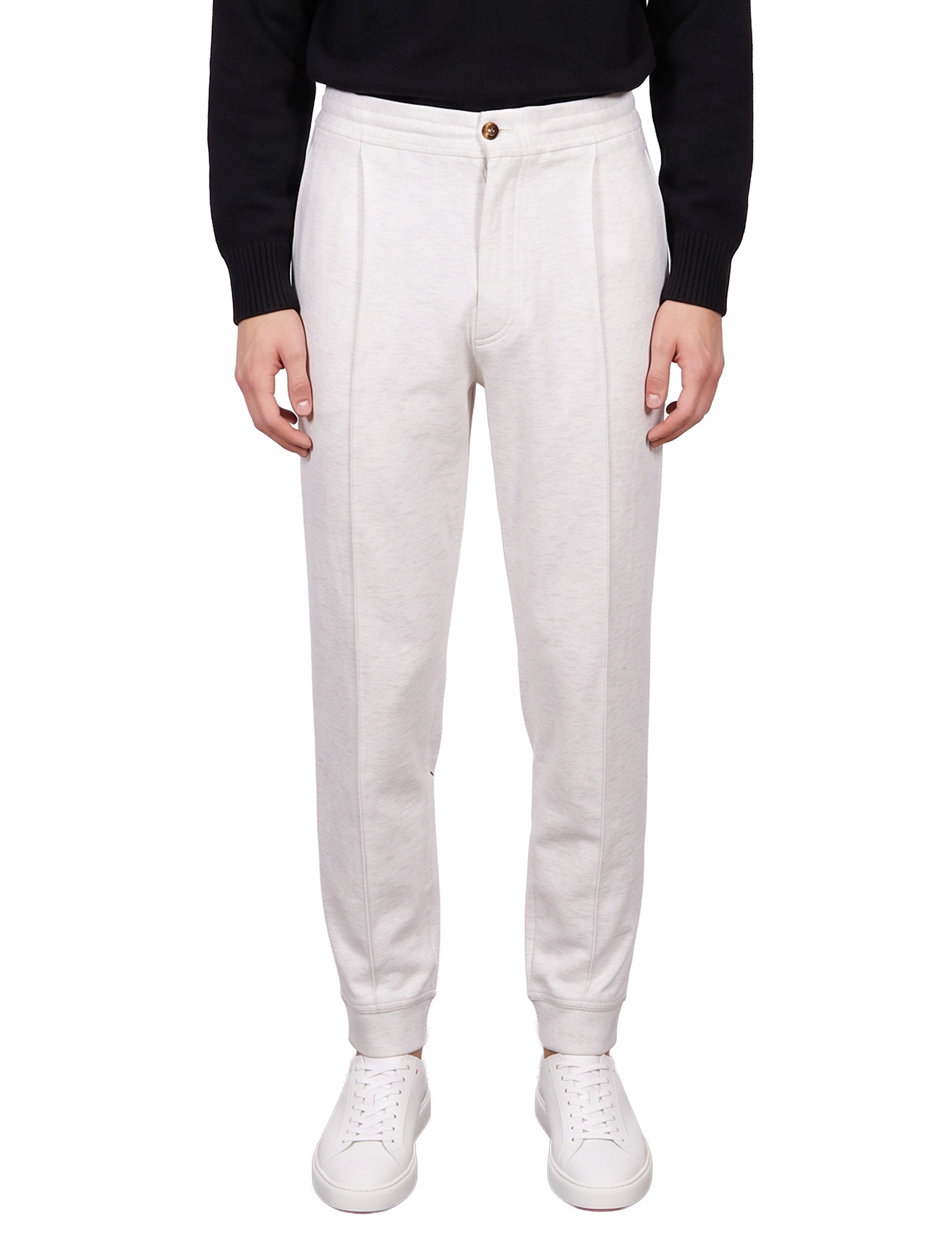 Pantaloni con coulisse  in grigio 