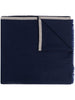 Brunello Cucinelli fringed scarf in blue - men