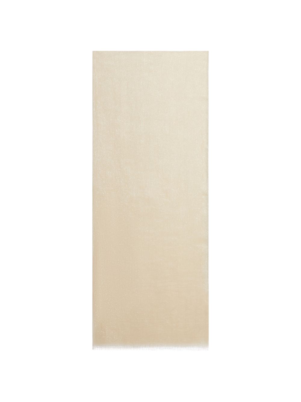 Sciarpa con frange in beige 