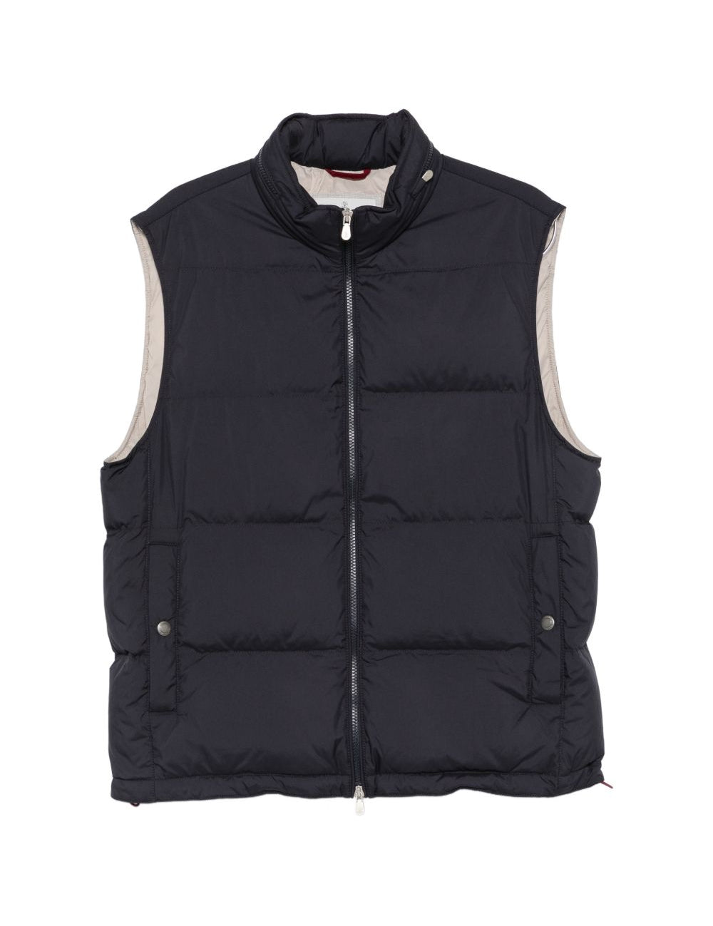 Gilet imbottito in blu 