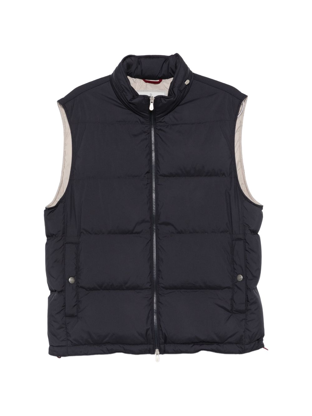 Gilet imbottito in blu 