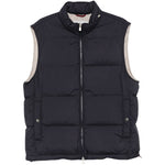 Gilet imbottito in blu 
