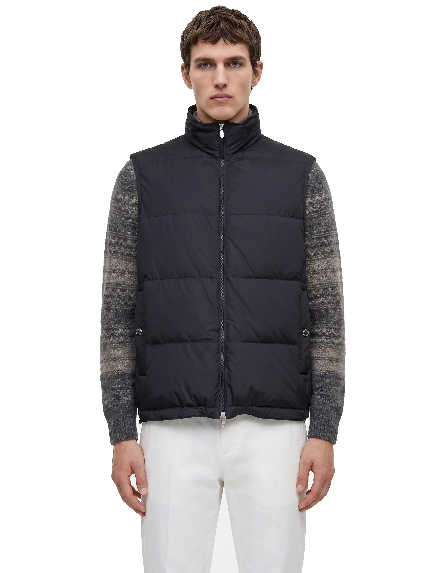 Gilet imbottito in blu 