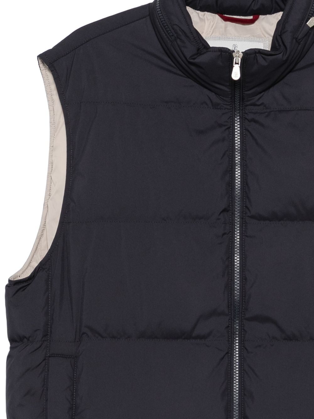 Gilet imbottito in blu 