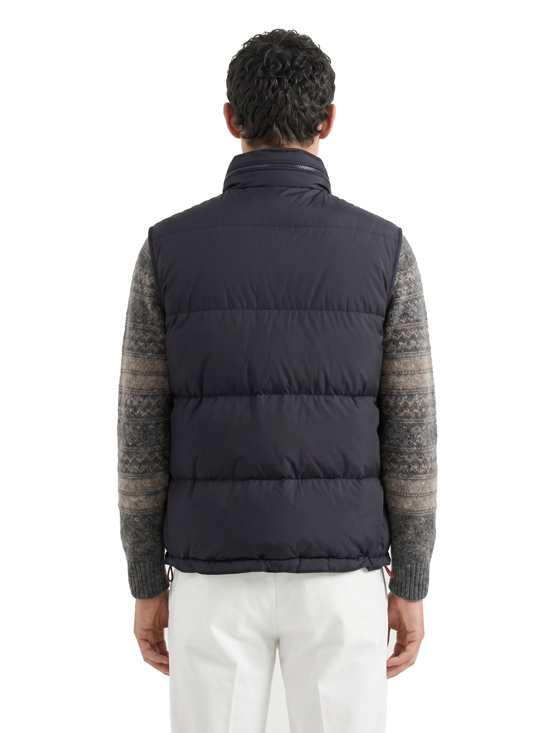 Gilet imbottito in blu 