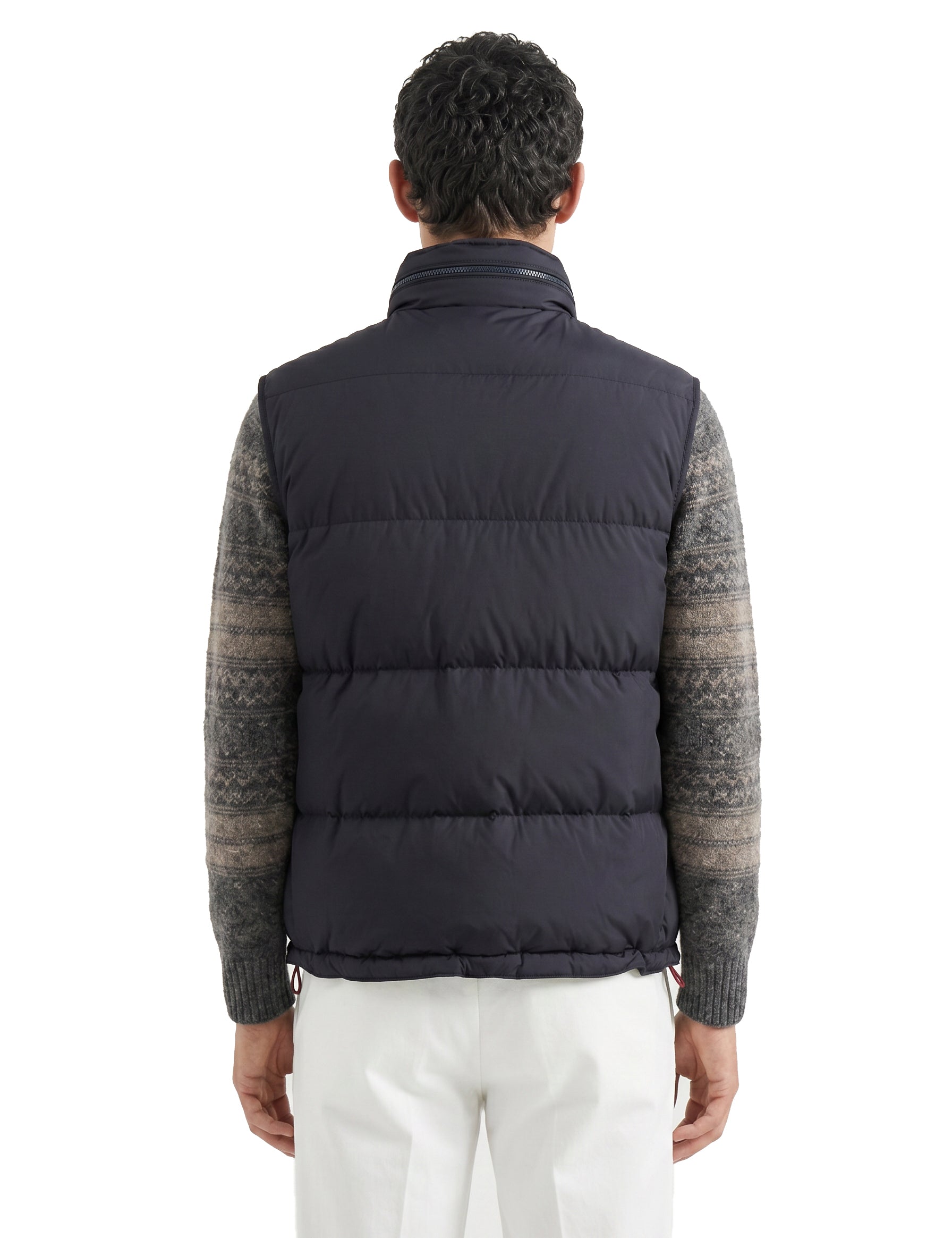Gilet imbottito in blu 