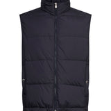 Gilet imbottito in blu 