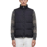 Gilet imbottito in blu 