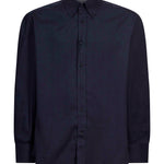 Camicia a maniche lunghe in blu 
