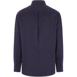Camicia a maniche lunghe in blu 
