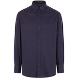 Camicia a maniche lunghe in blu 