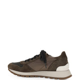 Sneakers in suede marrone 