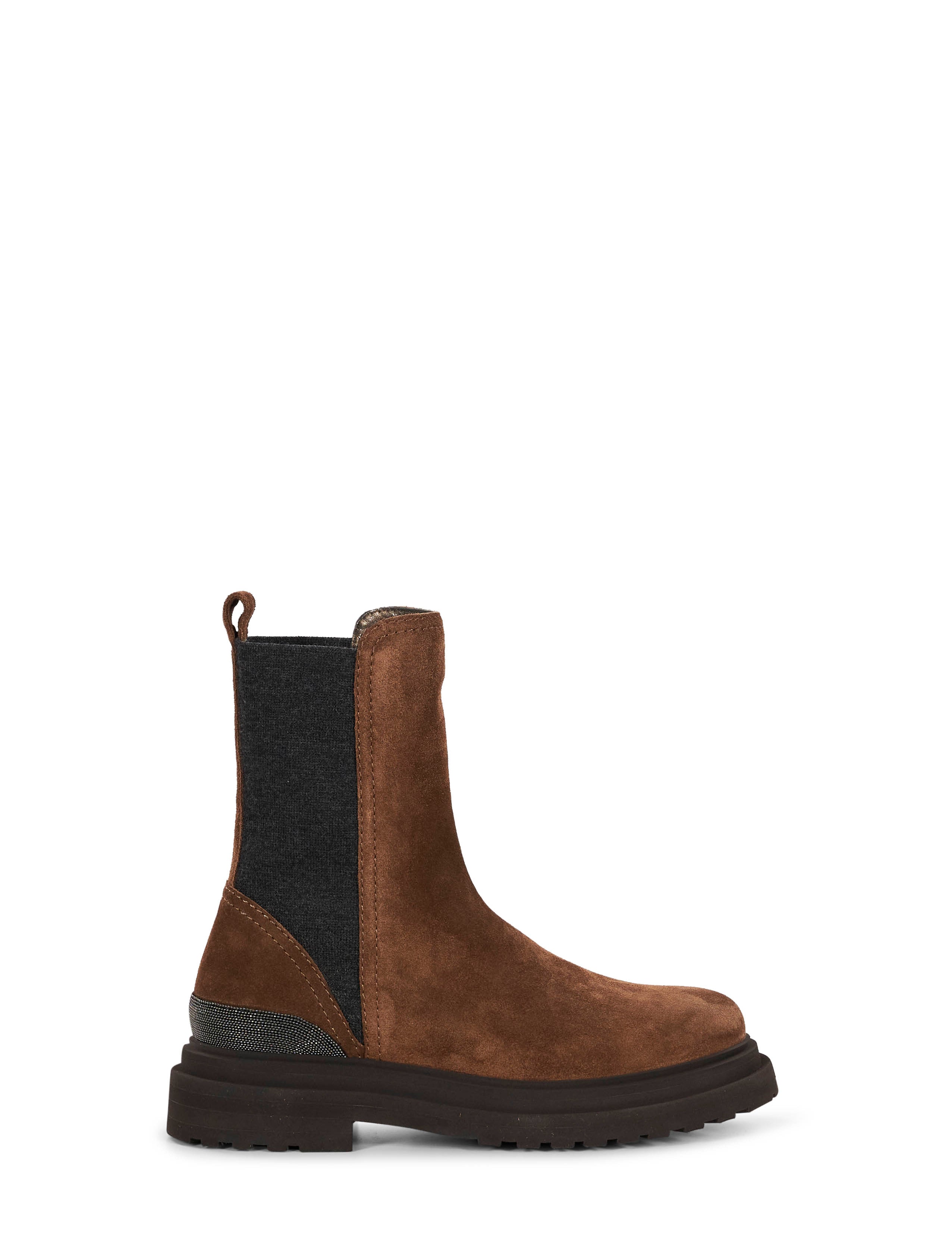 Stivaletti chelsey in marrone 