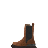 Stivaletti chelsey in marrone 