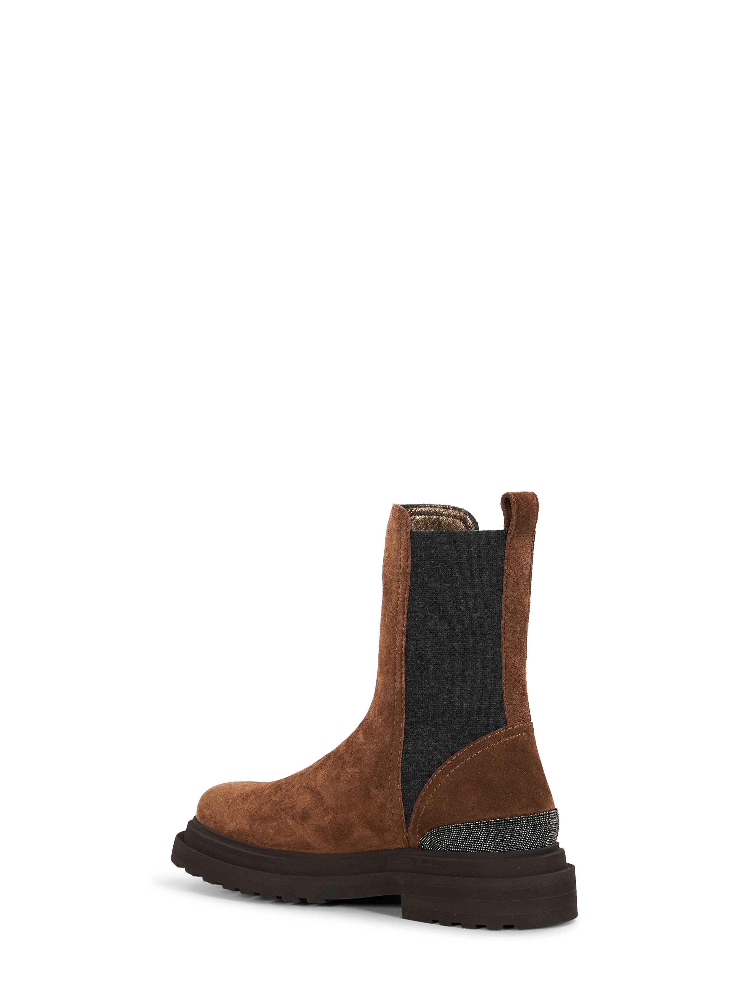 Stivaletti chelsey in marrone 