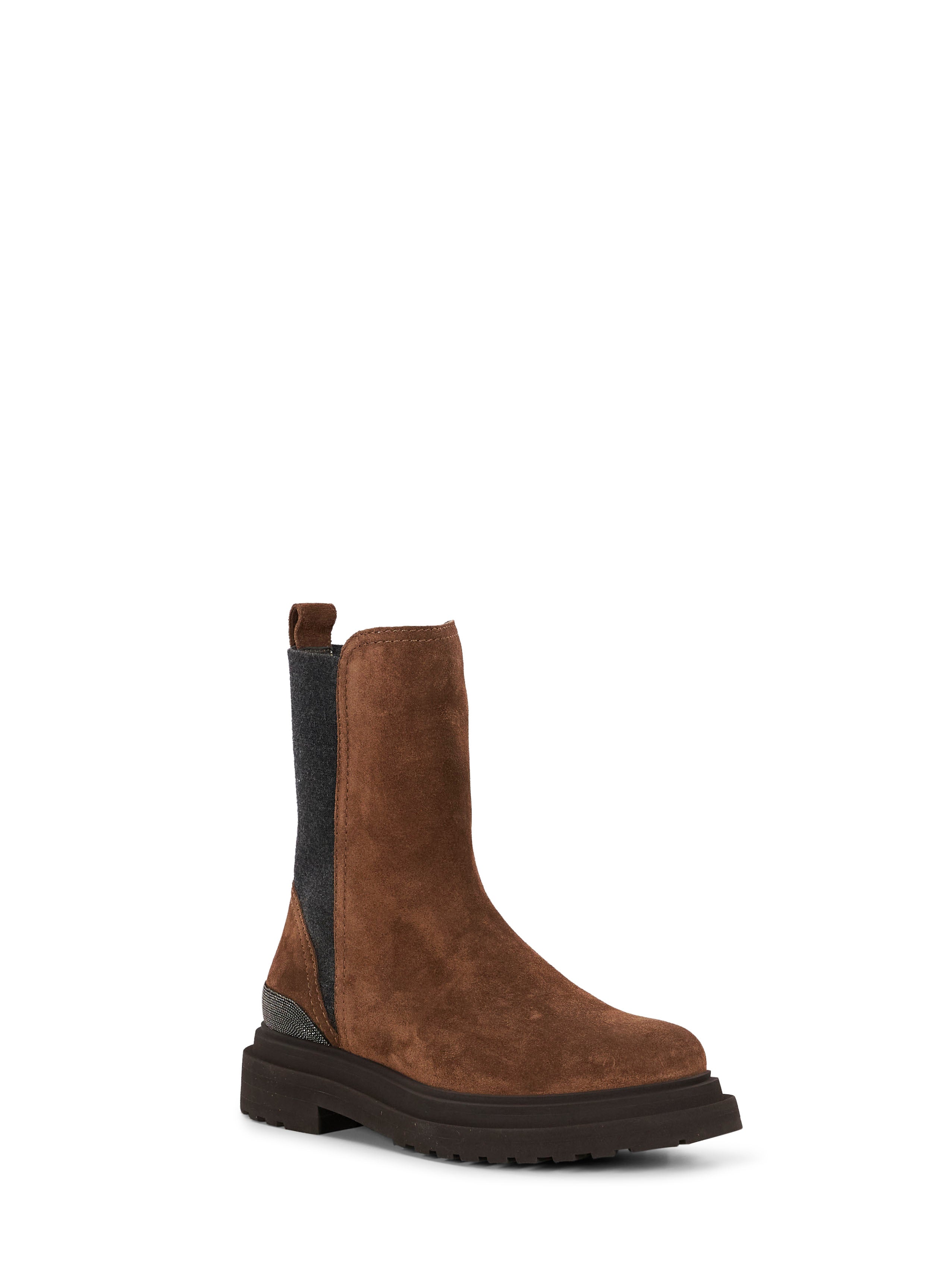 Stivaletti chelsey in marrone 