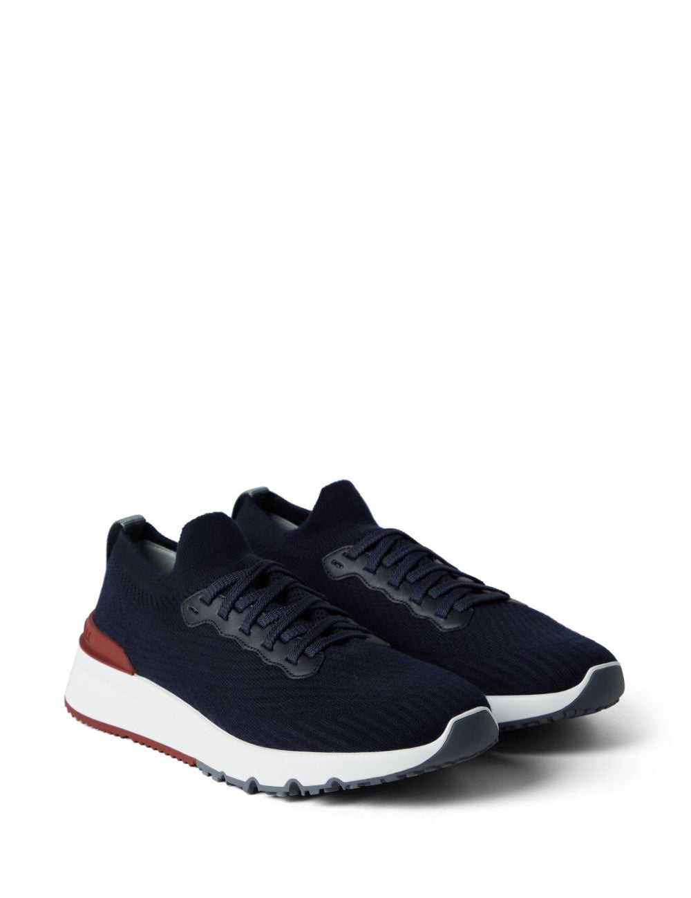 Sneakers basse in blu Brunello cucinelli - uomo 