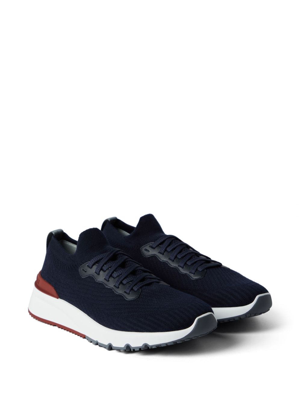 Sneakers basse in blu Brunello cucinelli - uomo 