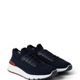 Sneakers basse in blu Brunello cucinelli - uomo 