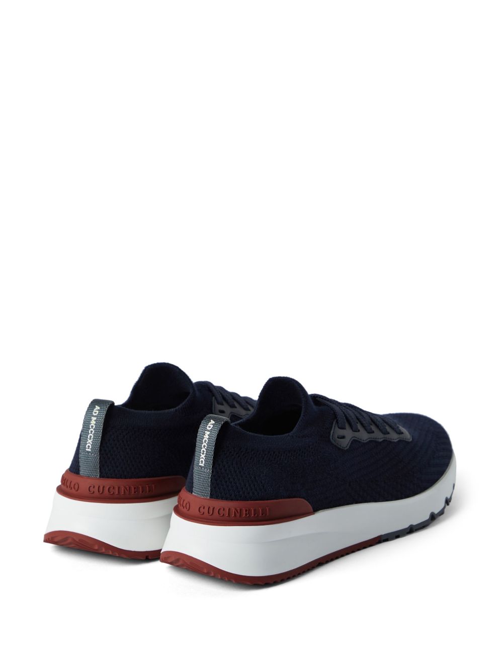 Sneakers basse in blu Brunello cucinelli - uomo 