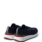 Sneakers basse in blu Brunello cucinelli - uomo 