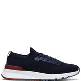 Sneakers basse in blu Brunello cucinelli - uomo 