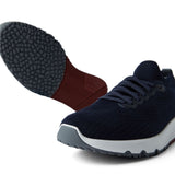 Sneakers basse in blu Brunello cucinelli - uomo 