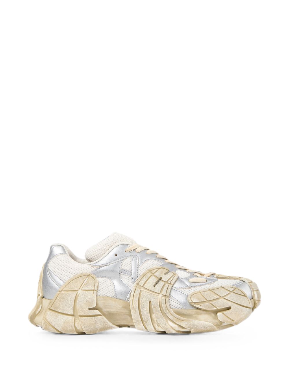 Sneakers Messer in bianco 