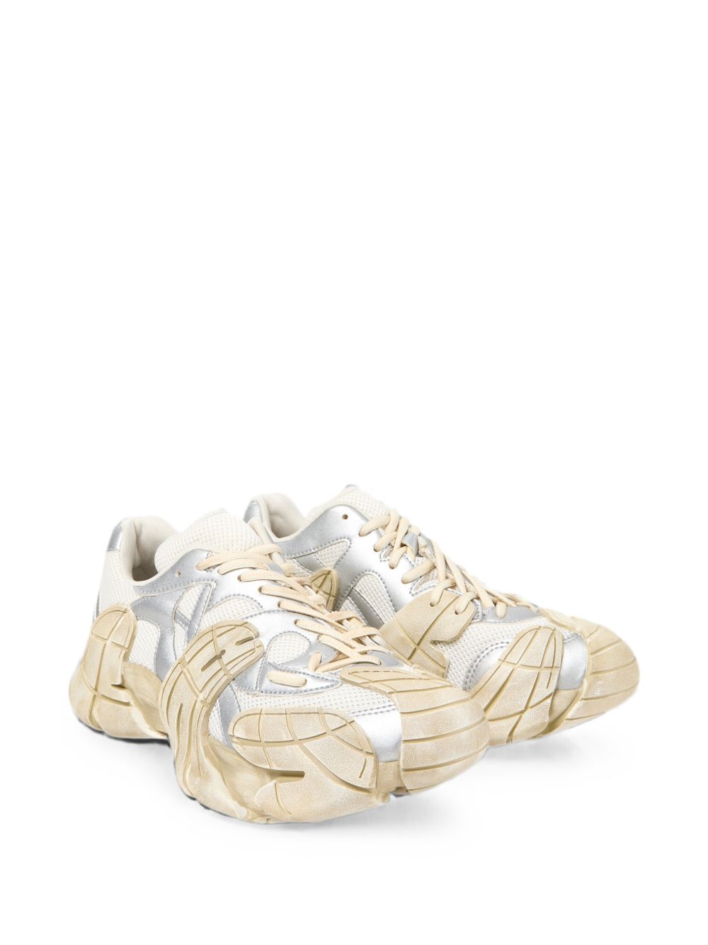 Sneakers Messer in bianco 