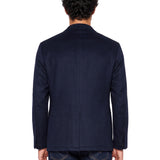 Giacca monopetto in blu 