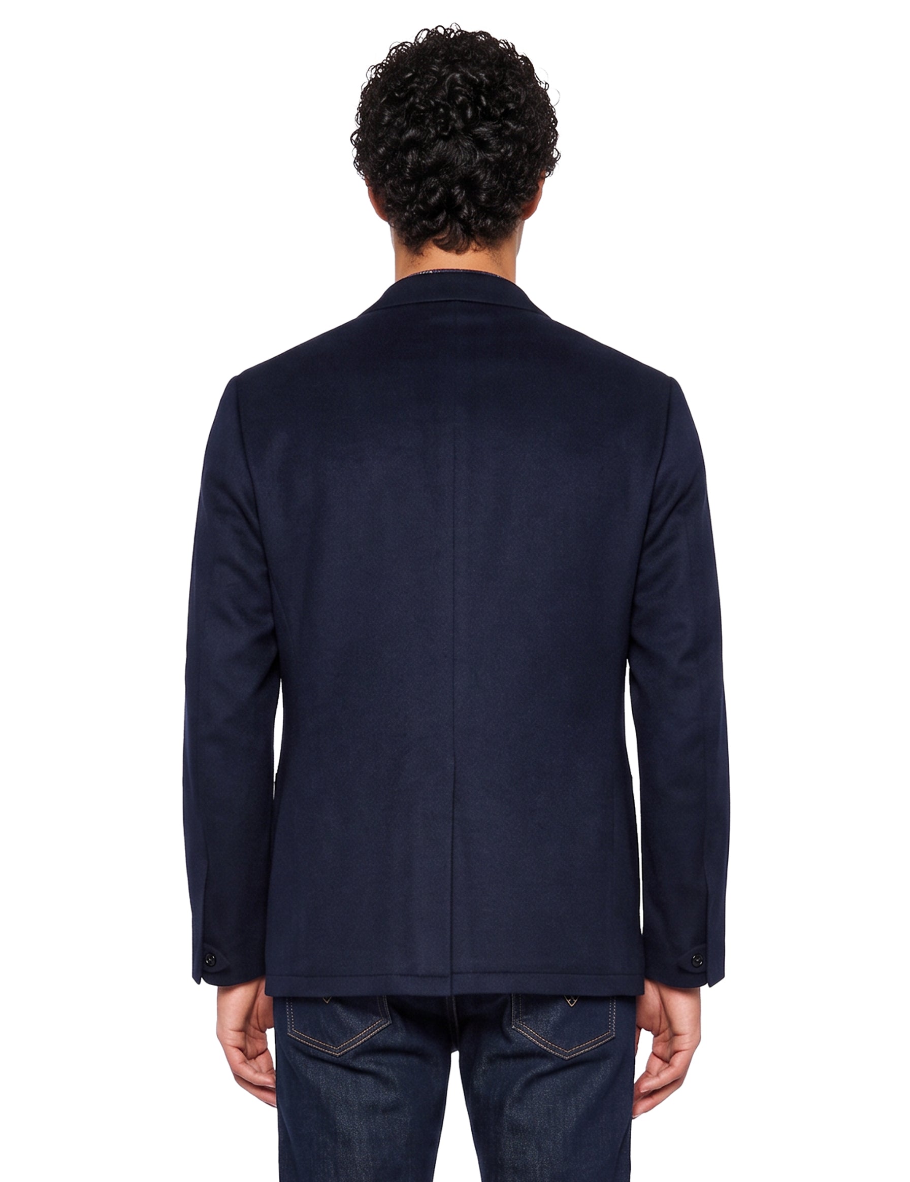 Giacca monopetto in blu 