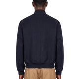 Bomber reversibile in blu 
