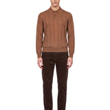 Maglia in lana marrone 