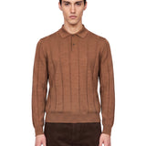 Maglia in lana marrone 
