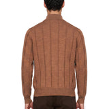 Maglia in lana marrone 