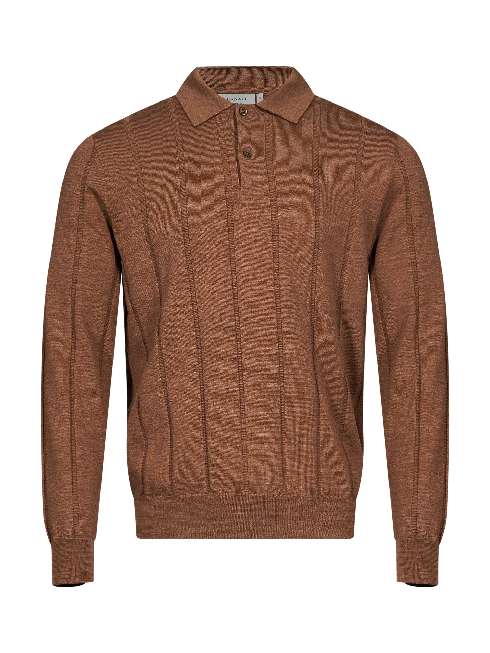 Maglia in lana marrone 