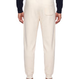 Pantaloni jogger in avorio 