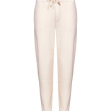 Pantaloni jogger in avorio 