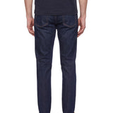 Jeans a gamba dritta in blu 