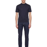 Jeans a gamba dritta in blu 